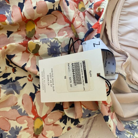 SHAN Floral One Piece Swimsuit - Multicolor - Picture 10 of 10